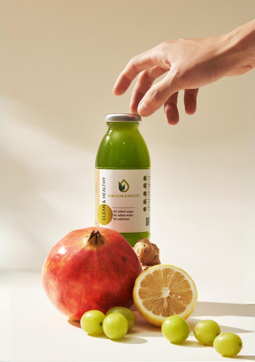 Nước ép xanh chữa lành cơ thể