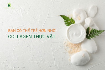 BẠN CÓ THỂ TRẺ HƠN NHỜ COLLAGEN THỰC VẬT