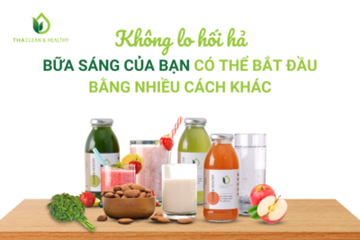 KHÔNG LO HỐI HẢ, BỮA SÁNG CỦA BẠN CÓ THỂ BẮT ĐẦU BẰNG NHIỀU CÁCH KHÁC.