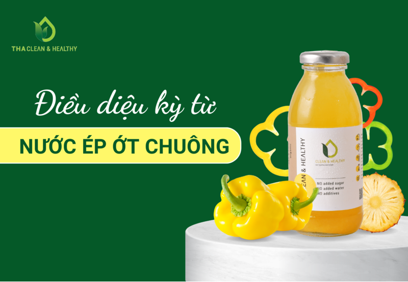 ĐIỀU DIỆU KỲ TỪ NƯỚC ÉP ỚT CHUÔNG