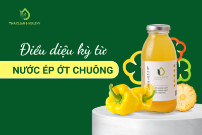 ĐIỀU DIỆU KỲ TỪ NƯỚC ÉP ỚT CHUÔNG