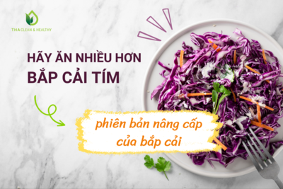 HÃY ĂN NHIỀU HƠN BẮP CẢI TÍM - PHIÊN BẢN NÂNG CẤP CỦA BẮP CẢI