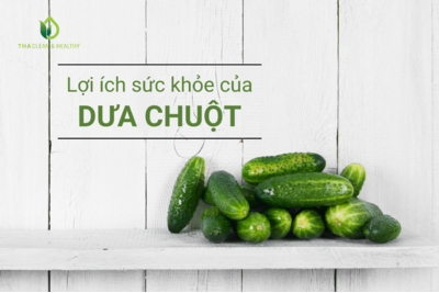 LỢI ÍCH SỨC KHỎE CỦA DƯA CHUỘT