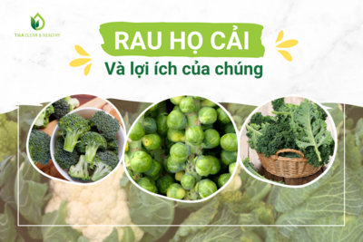 RAU HỌ CẢI – VÀ LỢI ÍCH CỦA CHÚNG