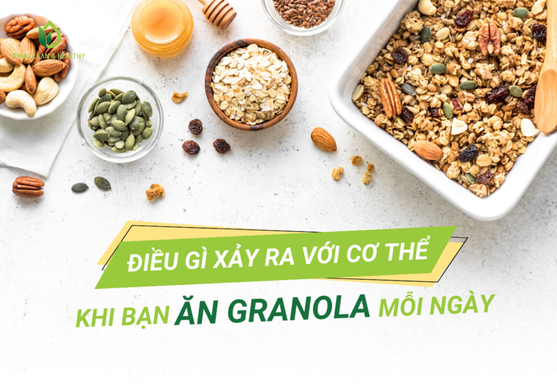 ĐIỀU GÌ XẢY RA VỚI CƠ THỂ KHI BẠN ĂN GRANOLA MỖI NGÀY