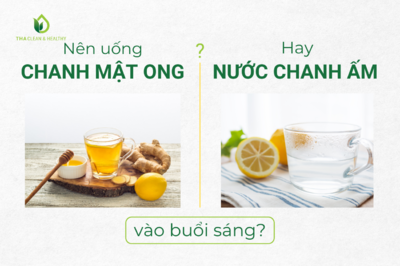 NÊN UỐNG CHANH MẬT ONG HAY NƯỚC CHANH ẤM VÀO BUỔI SÁNG?