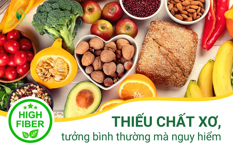 THIẾU CHẤT XƠ, TƯỞNG BÌNH THƯỜNG MÀ NGUY HIỂM