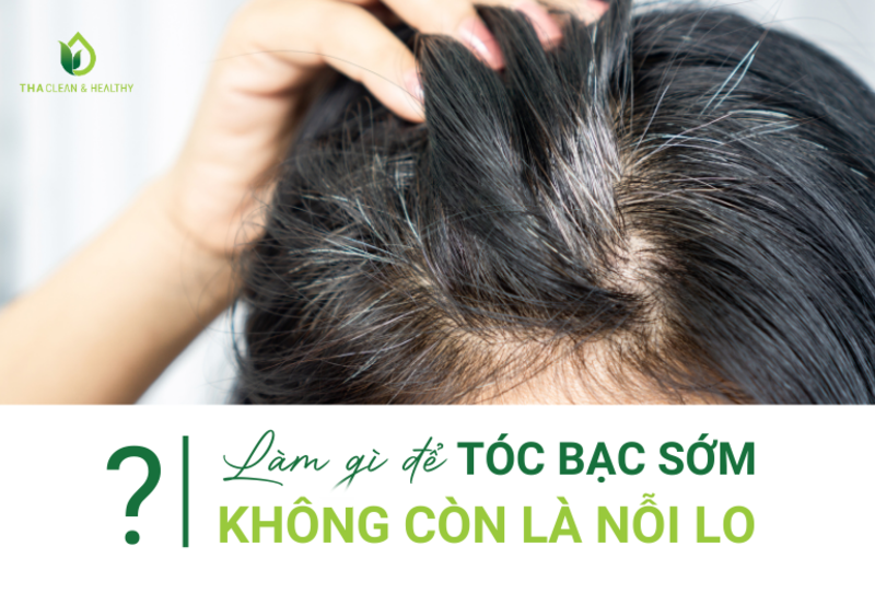 LÀM GÌ ĐỂ TÓC BẠC SỚM KHÔNG CÒN LÀ NỖI LO?